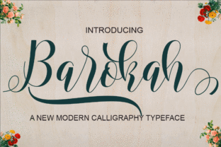 Barokah: A Handwritten Font for Bold Branding
