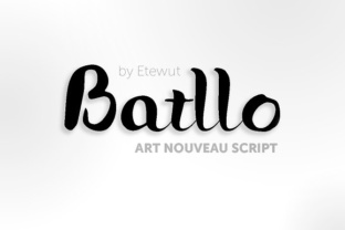 Batllo: The Art Nouveau Typeface for Bold Campaigns