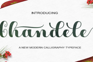 Chandele Font: A Handwritten Typeface for Modern Brands