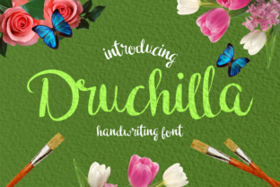 Druchilla: A Handwritten Typeface for Editorial Warmth