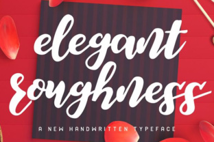 Elegant Roughness: A Handwritten Font for Editorial Soul