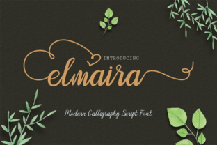 Elmaira: A Handwritten Font for Makers