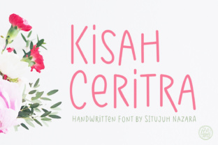 Kisah Ceritra: A Handwritten Font for Branding