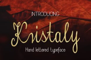 Kristaly Font: A Handwritten Gem for Crafters