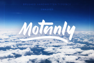 Motanly: A Handmade Script Font for Campaigns