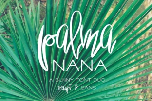 Palma Nana Font: A Maker’s Favorite Typeface
