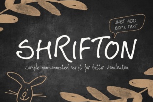 Shrifton: A Handwritten Font for Makers