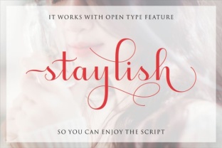 Staylish Upright Font for Makers