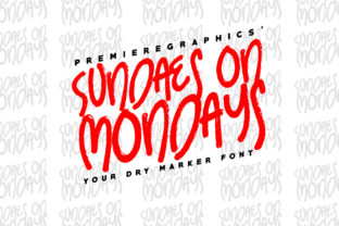 Sundaes on Mondays Font Review for Branding